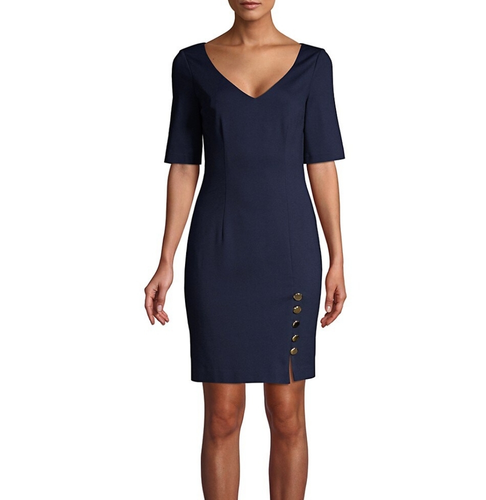 Trina Turk Navy Dress NWT